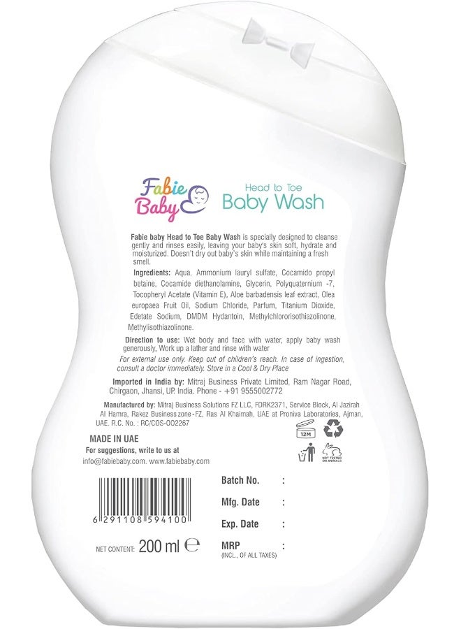 FABIE BABY Body Wash Head to Toe Baby Wash - Image 2