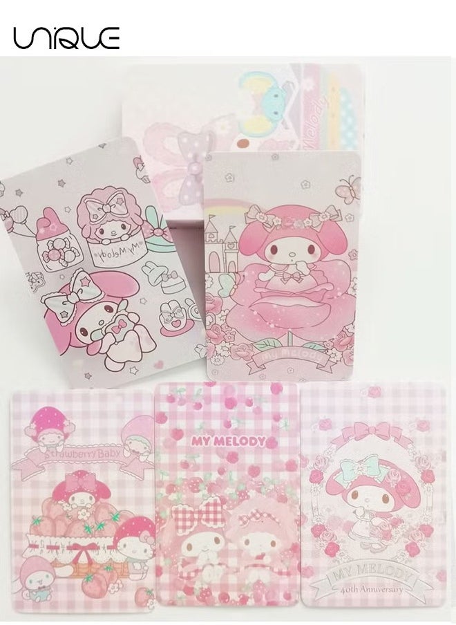 Unique 50 Pieces Melody Lomo Card - Laser Card - Photo Card Decorations for Enthusiast Fans  - Image 5