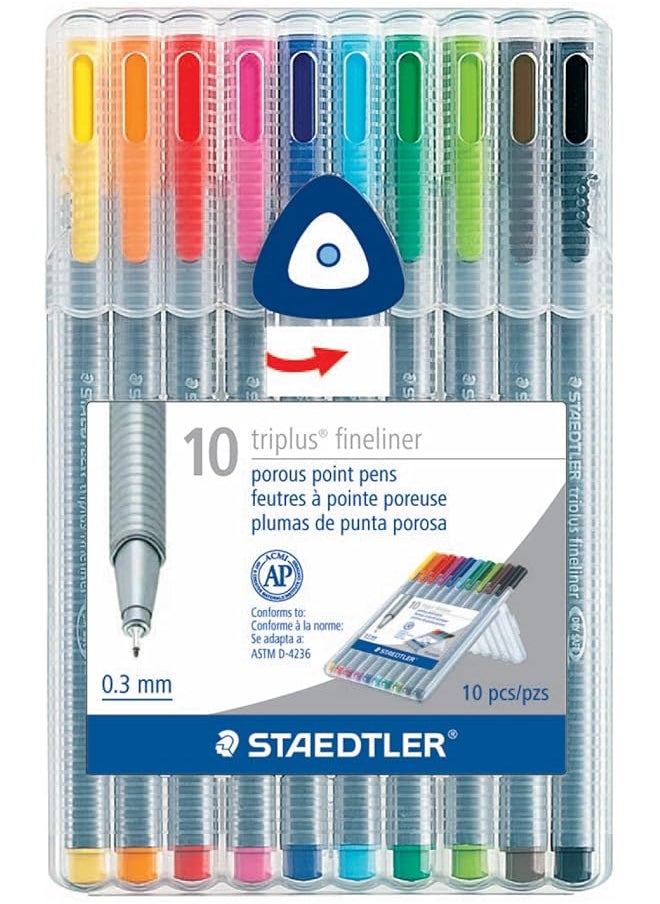 Std334Sb10A6 Triplus Fineliner Marker - pzsku/ZDBA968DAD479807B4864Z/45/_/1740916801/ca020c76-a3fa-41ec-ae64-7931a8bfef1f