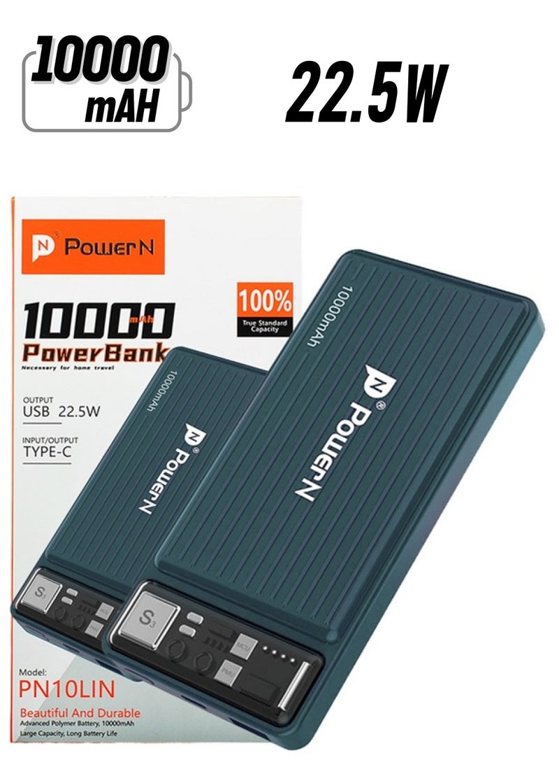 POWER N - PowerN Power Bank, 10,000 mAh + PD/USB, 22.5W - Image 1
