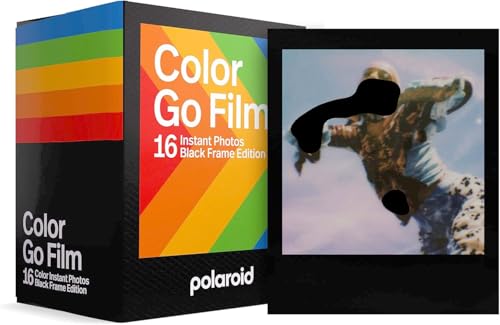 The Imaging World Polaroid Originals Go Instant Color Film - Black Frame - for The Polaroid GO Camera - 2 Double Packs with Cloth (32 Photos) - Image 2