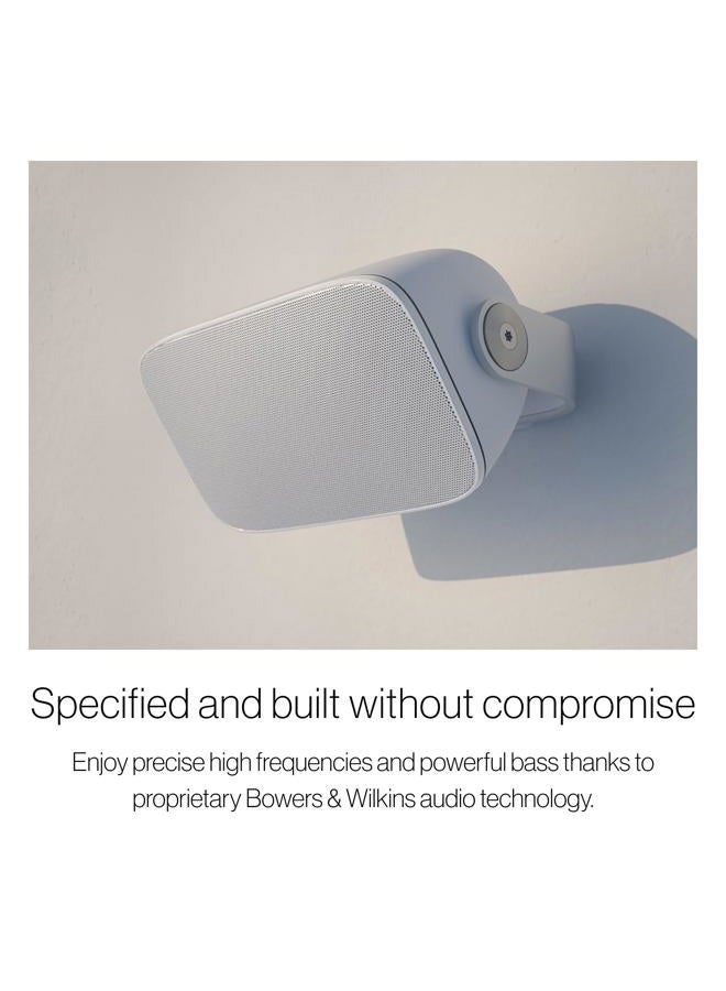 Bowers & Wilkins AM-1 2 Way Weatherproof Indoor/Outdoor Speaker - Pair (White) - Image 3