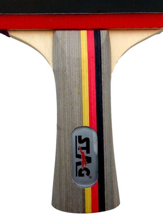 Stag Ninja Attack Table Tennis Racquet with Authorised Rubber - Image 2