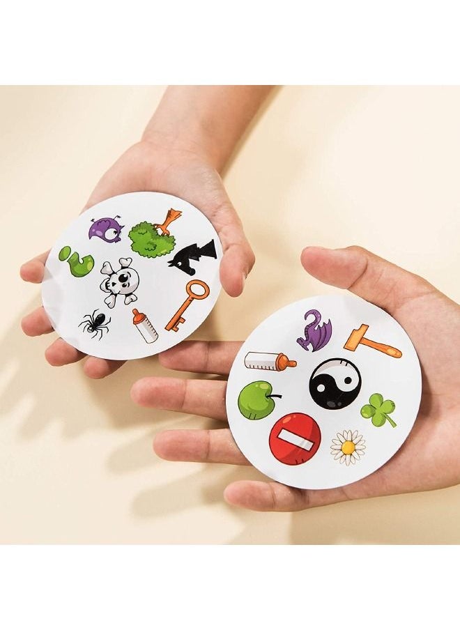 DOBBLE - Spot It, Classic Mini Card Game, Matching Game, Fun Kids Game for Family Game Night, Travel Game for Kids, Great Gift for Kids, Age 6+, 2 to 8 Players Average Playtime 15 Minutes - Image 1