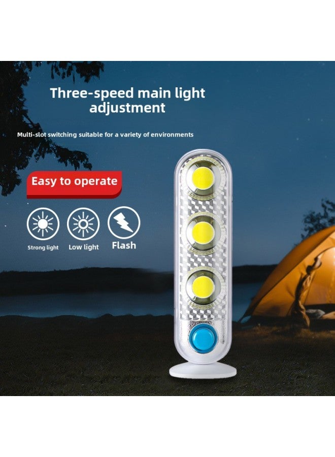 Tent Camping Camping Light Solar USB Charging Multi-function Portable LED Lighting Emergency Light-Color:Dry Battery Type (type C)  - Image 3
