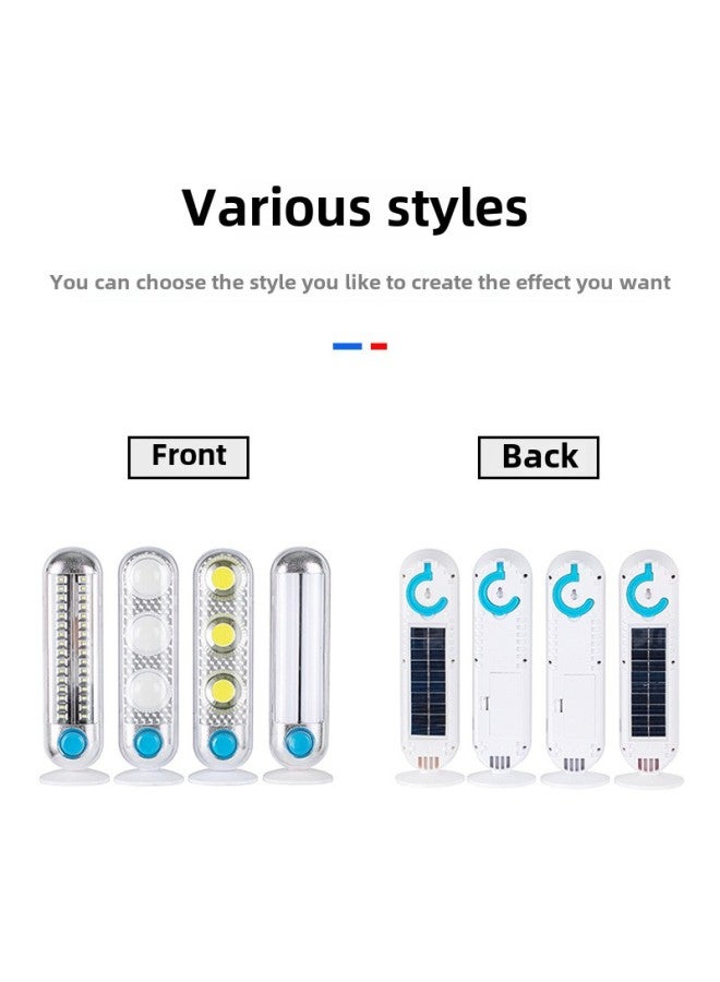Tent Camping Camping Light Solar USB Charging Multi-function Portable LED Lighting Emergency Light-Color:Dry Battery Type (type C)  - Image 5