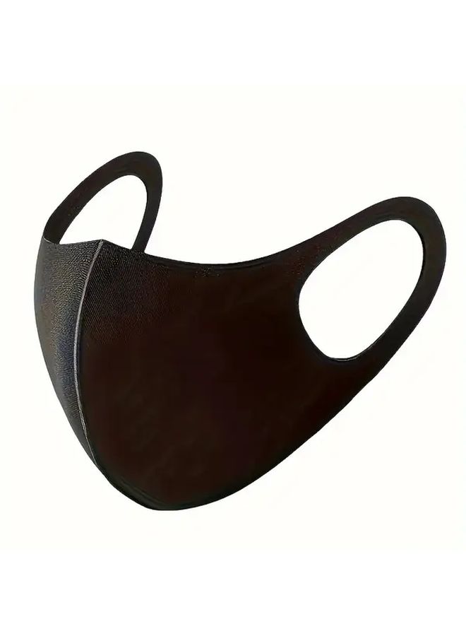 Black Mask One Stop Lightweight Breathable Polyester Dragon Face Mask for Men Night Glow - Image 5