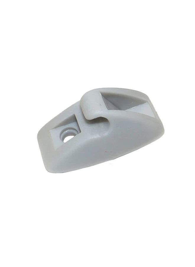 2PCS Gray Sunvisor Hook Clip Bracket Tool Free Installation Ergonomic Design - Image 5