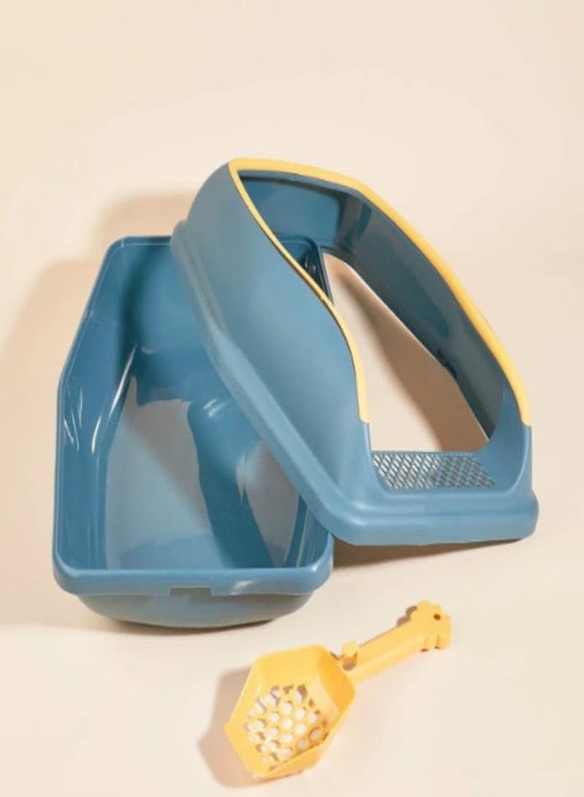 KittuPet صندوق فضلات القطط KittuPet شبه مغلق بجوانب عالية، آمن وخالٍ من الروائح، قابل للإزالة، صغير الحجم، مناسب فقط للقطط الصغيرة مثل الجراء والقطط الصغيرة. - Image 3