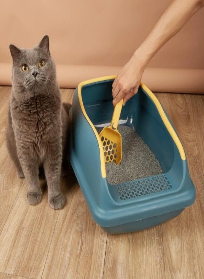 KittuPet صندوق فضلات القطط KittuPet شبه مغلق بجوانب عالية، آمن وخالٍ من الروائح، قابل للإزالة، صغير الحجم، مناسب فقط للقطط الصغيرة مثل الجراء والقطط الصغيرة. - Image 1