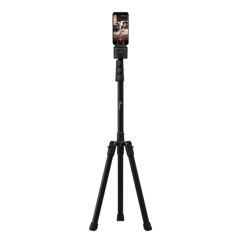 Pivo 63" Extendable Cell Phone & Camera Tripod with Sturdy, Lightweight, Portable, Foldable Stand for Video Recording with Universal 1/4"" Thread for DSLR, Smartphone, Action Camera & Pivo Pods - Image 1