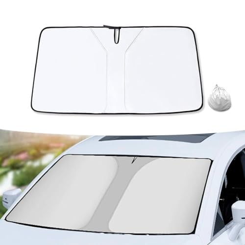 BELLOX ENTERPRISE BELLOX Car Windshield Sun Shade Protector, Front Window Sunshade - Foldable Sun Shield Blocks Heat and Sun, Keeps Vehicle Cool - Image 1
