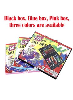 ZCM-HAPPY 150-piece children's drawing set, including oil pastels, crayons, colored pencils, markers  - Image 5