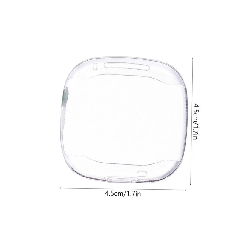 4 Pack Clear TPU Protective Case Compatible with Fitbit Series 3 Smartwatch Anti Scratch - Image 3