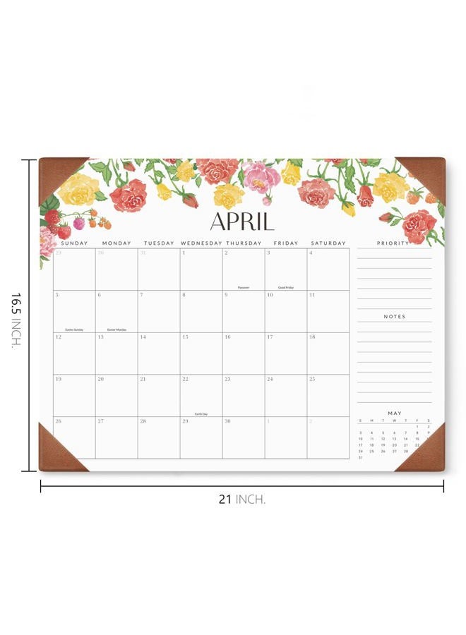 Jotsome Large Desk Calendar 2026-2027 with Desktop Mat, 18 Months Desk Pad Calendar From Jan 2026 to Jun 2027 21''x16.5'', Desk Blotter Calendar for Home Office and School, Easy Planning, Holiday Gift - Image 3