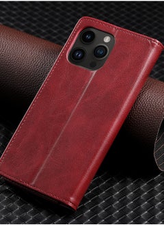 Suteni Flip Cover Card Slots Leather Phone Case for iPhone  - Image 2