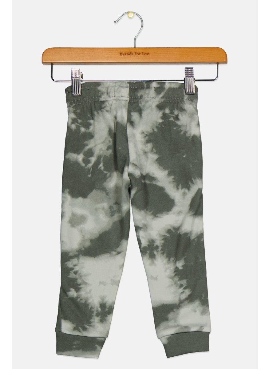 brooklyn Toddlers Boy Drawstring Tie Dye Jogger Pants, Multicolor  - Image 2
