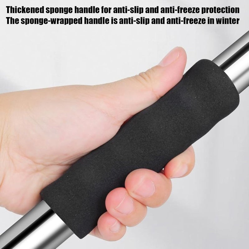 Windshield Scraper for Ice and Snow, Snow Removal Car Brush, Auto Cleaning Tool, Exterior Accessories for SUV Truck Roof Driveway Garage Parking Lot Roadside - Image 5