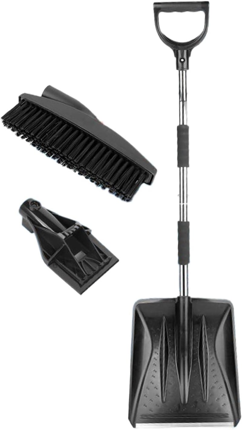 Windshield Scraper for Ice and Snow, Snow Removal Car Brush, Auto Cleaning Tool, Exterior Accessories for SUV Truck Roof Driveway Garage Parking Lot Roadside - Image 1