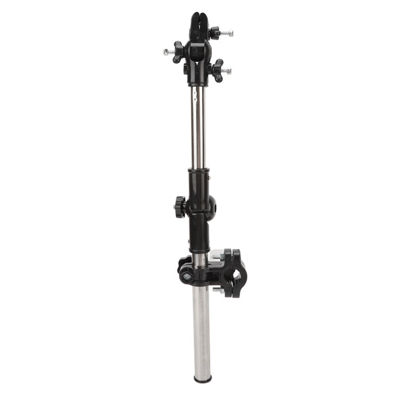 Wheelchair Umbrella Holder Foldable Stainless Steel Umbrella Mount Stand for Bikes Strollers - Image 4