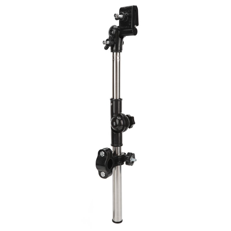 Wheelchair Umbrella Holder Foldable Stainless Steel Umbrella Mount Stand for Bikes Strollers - Image 5