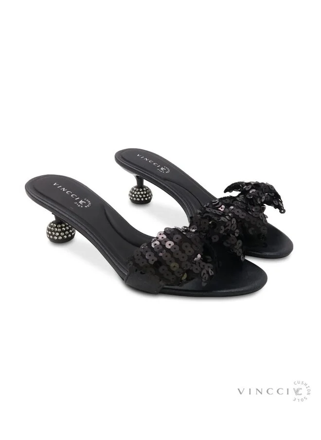 Vincci One Strap Mid Heel Sandals