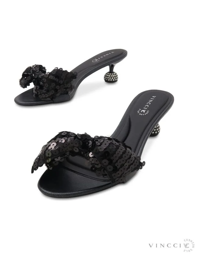 Vincci One Strap Mid Heel Sandals