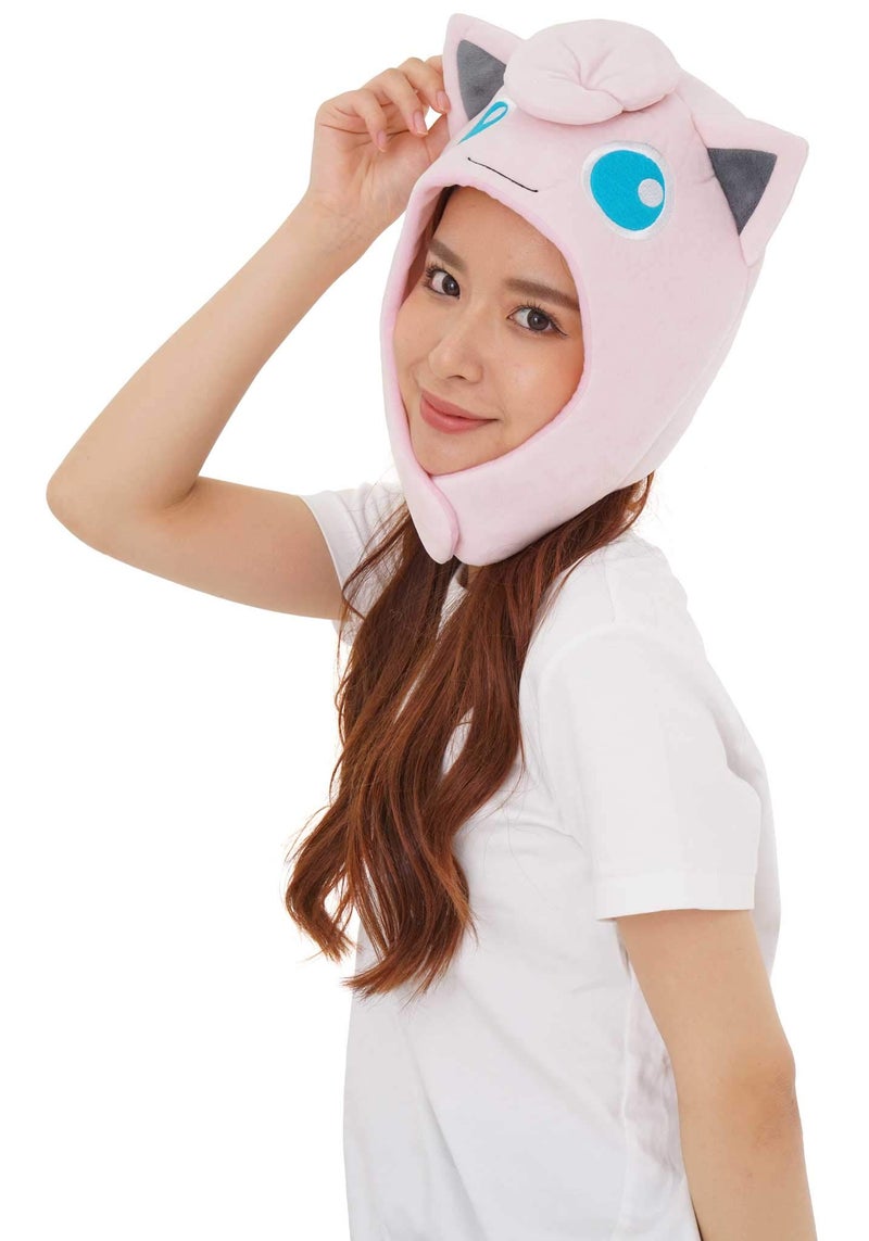 SAZAC Kigurumi Hat - Pokemon - Jigglypuff - Cozy Costume Beanie Cap - Adult Size - Image 4