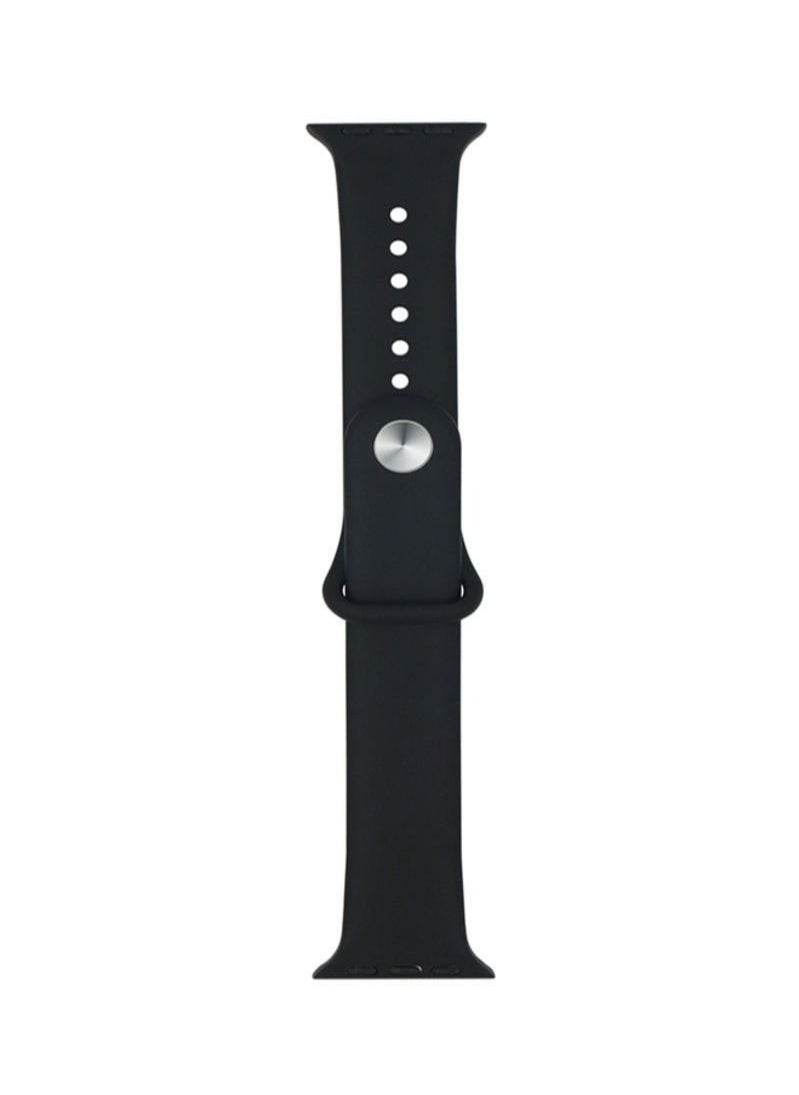 Apple Watchband , Apple Watch Strap for Apple Watch Series 7 / 6 /5 /41 / 40 / 38 mm Black