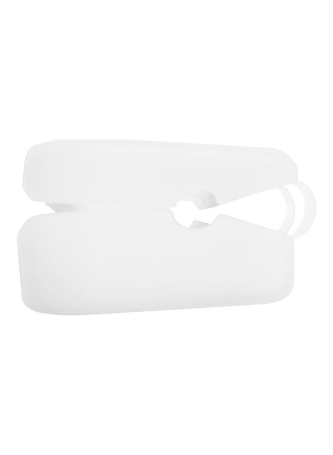 NIBEMINENT Mini Fingertip Pulse Oximeter Rate Blood Oxygen Saturation Monitor Clear OLED Display Lanyard Silicon Case for Home Use, Blue With Transparent Silicone - Image 5