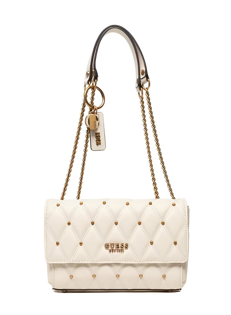 GUESS Guess Women's Quilted Studded Shoulder Bag  - Image 1