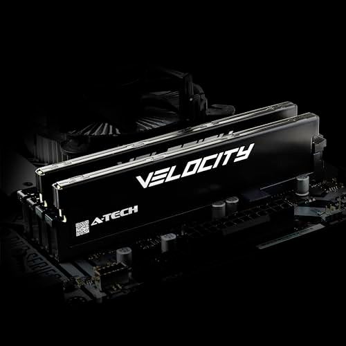A-TECH ATech Velocity RAM 16GB DDR5 5600MHz PC544800 XMP 30 UDIMM 11V NonECC DIMM 288Pin Desktop Computer Gaming Memory AV16G5D56X - Image 3
