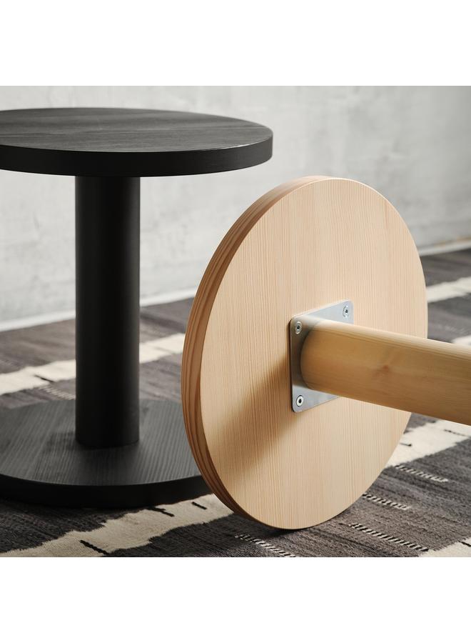 erorex Side Table, Pine Veneer Natural, 40 Cm - Image 4