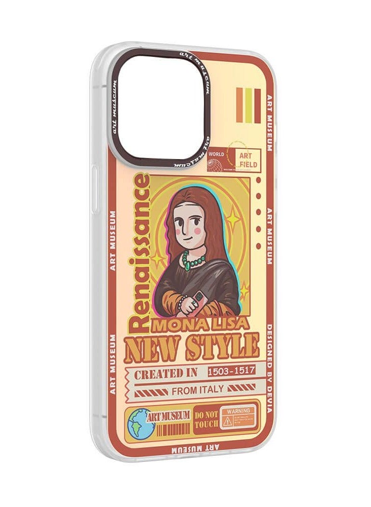 Devia Back Cover Q-Art Series Protective Case for iPhone 14 Pro Max (6.7) - Q1