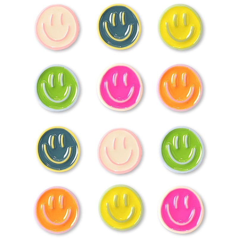 KEYDUACU 12 Pcs Cute Fridge Magnets, Fun Colorful Decorative Magnets for Lockers, Offices, Schools and Homes(12 Pcs - Mixed) - Image 1