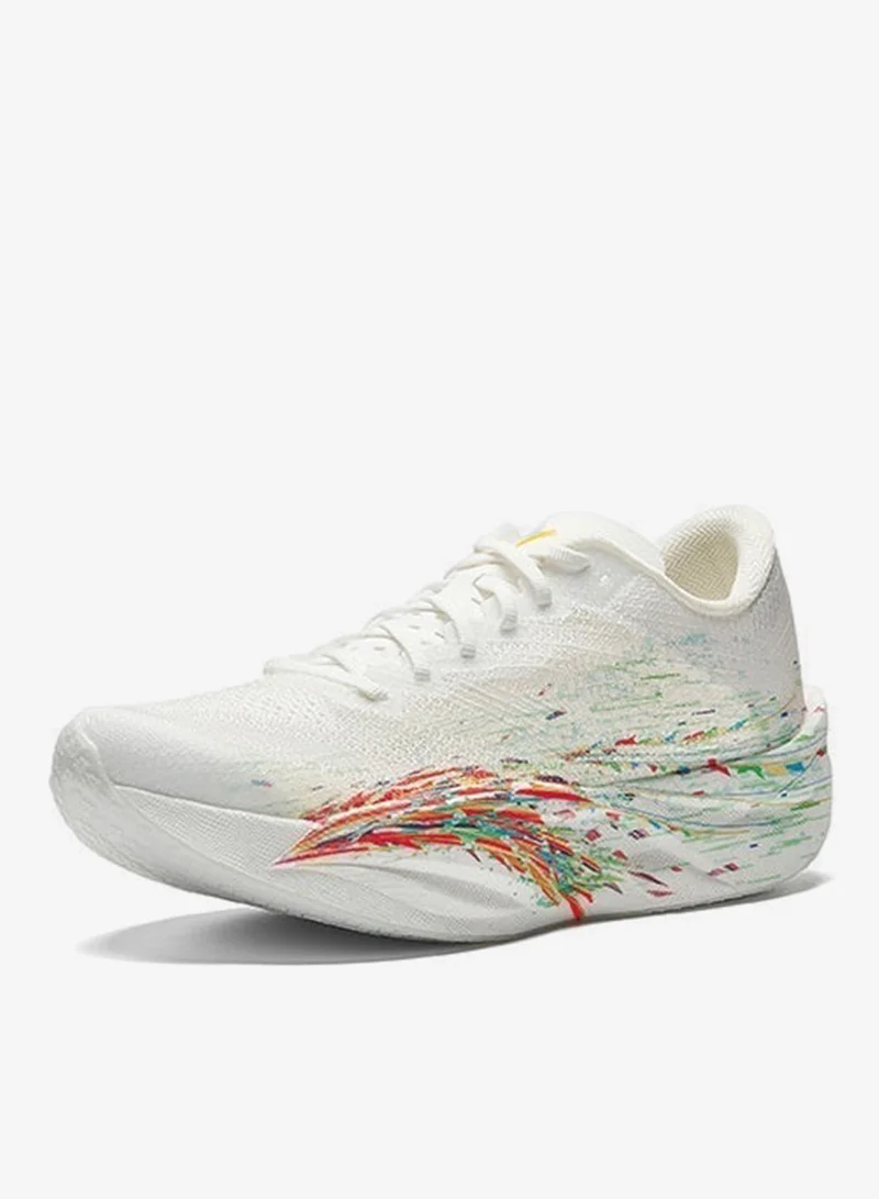 ANTA C202 6Th Generation Gesang Flower Marathon Running Shoes | Nitrogen Technology Professional Racing Running Shoes White