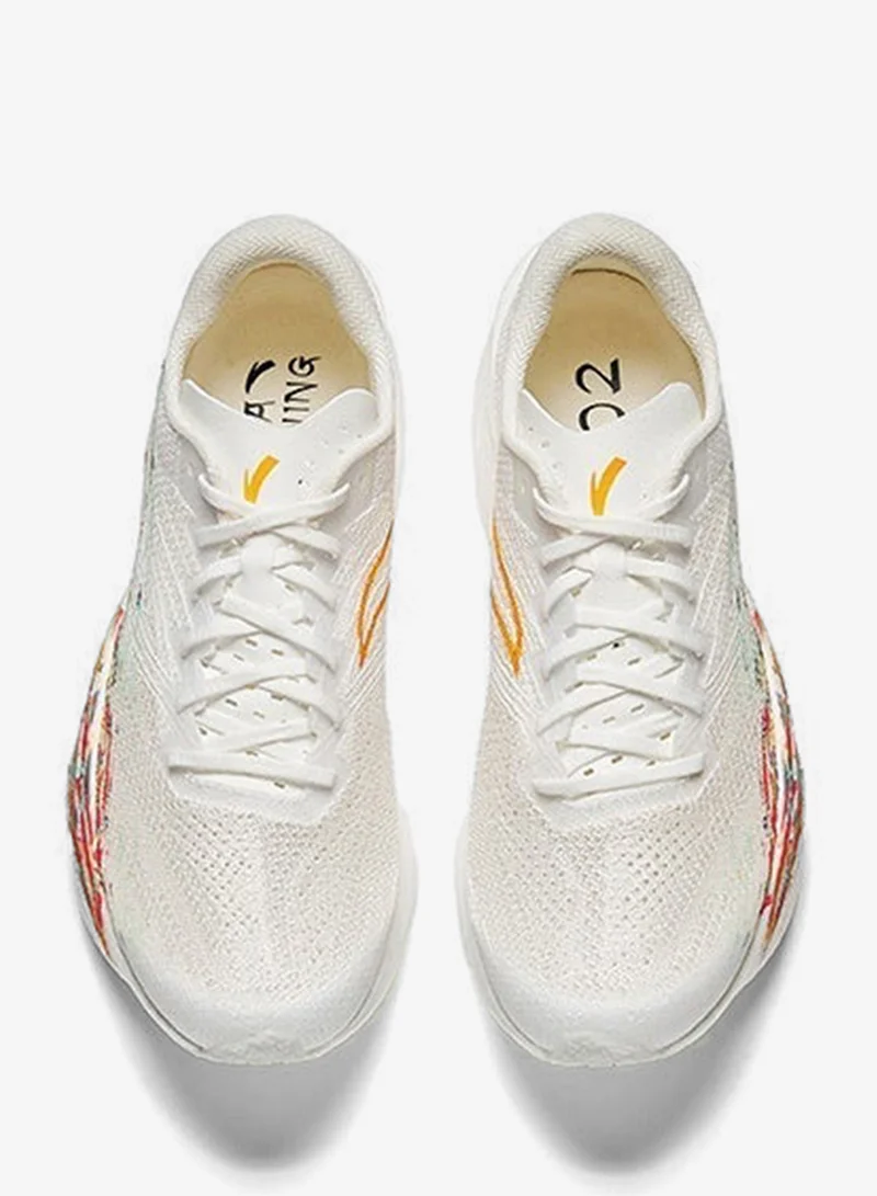 ANTA C202 6Th Generation Gesang Flower Marathon Running Shoes | Nitrogen Technology Professional Racing Running Shoes White
