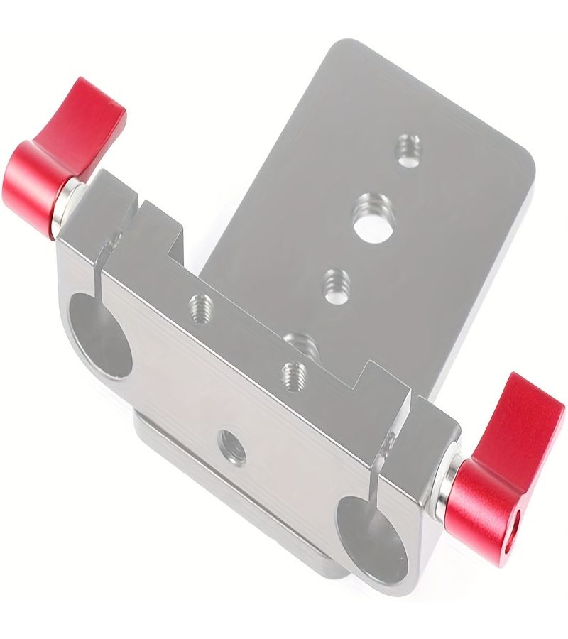 4pcs M6 15mm Adjustable Wing Thumb Screw Red Aluminum Alloy Rotating Knob Lever - Image 2
