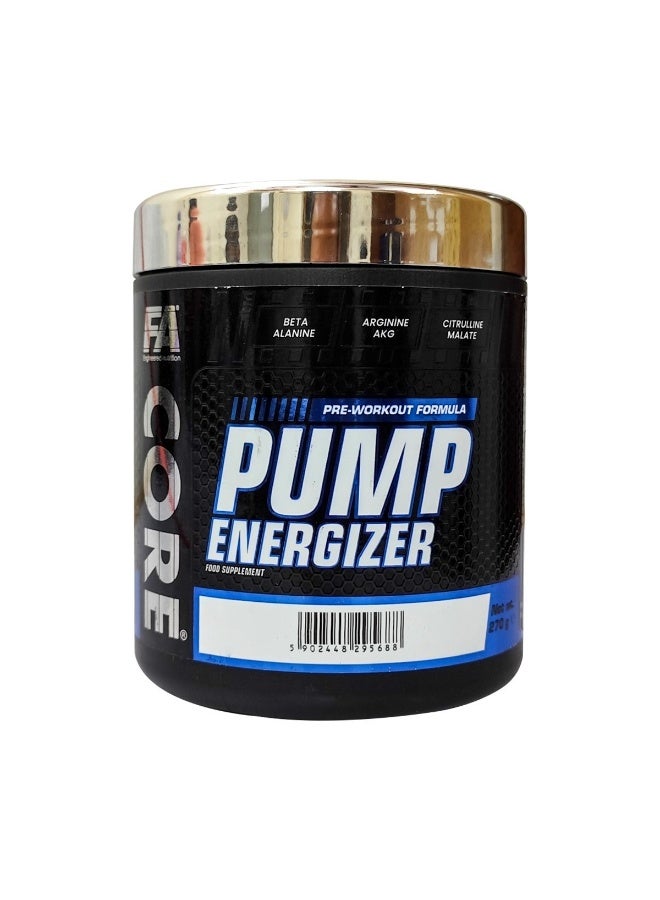 أف أيه إنجينيرد نيوتريشن مُنشّط العضلات من FA Engineered Nutrition Pump Energizer – تركيبة مكثفة لضخ العضلات وطاقة التمرين (مانجو ليمون، 270 جم) - Image 1