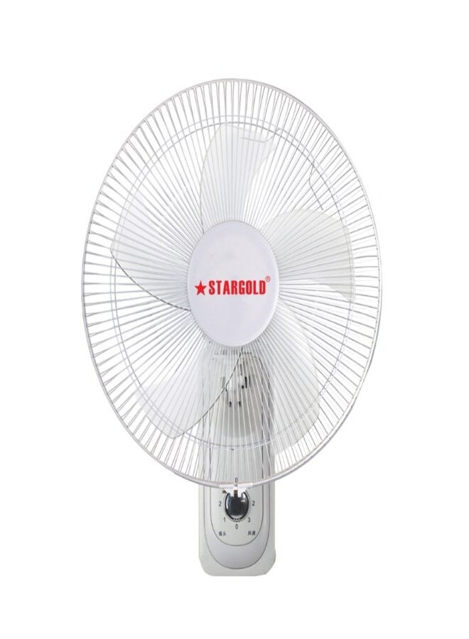 ستارجولد مروحة مثبتة على الحائط مقاس 16 بوصة، بقدرة 70 وات، وحدة تحكم في سرعة التشغيل الهادئ، مثالية للمكتب وغرفة النوم وغرفة الدراسة وغرفة المعيشة - Image 1