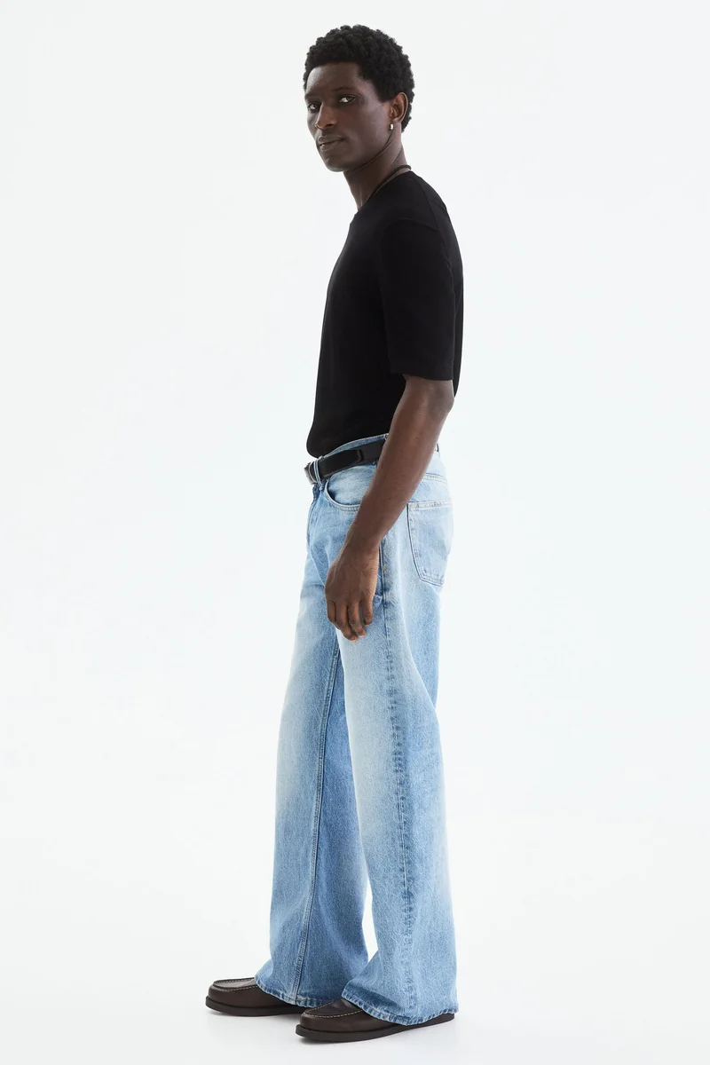 H&M  Slim Fit Knitted T-shirt for Men | Best Price UAE