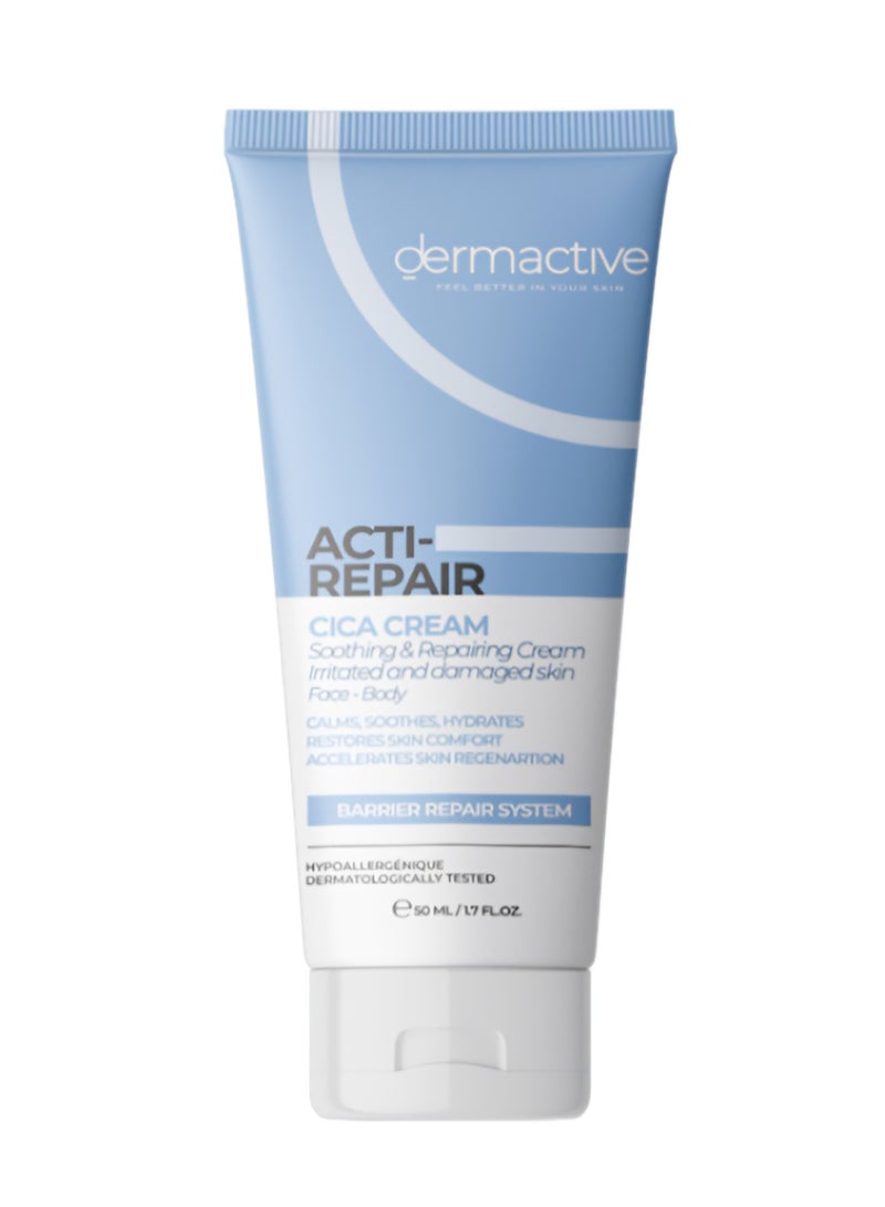 Dermactive Dermative Acti Repair Cica Cream For Face & Body 50 ml - Image 1