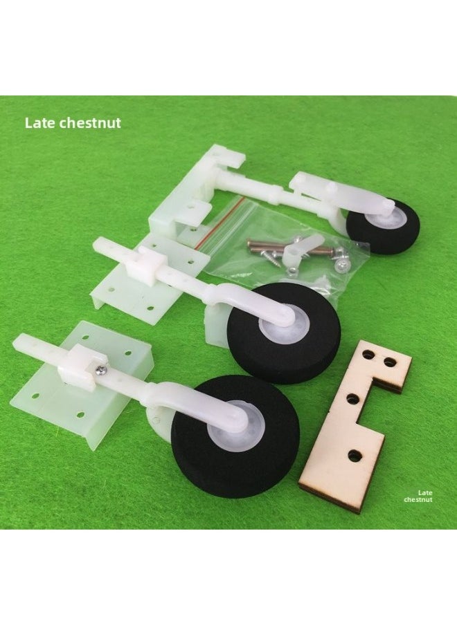 Generic - Su Su27 Model Aircraft Accessories Remote Control Aircraft KT Lightweight Model Aircraft Fixed Wing KT Board Light Landing Gear-Color:Fall-resistant Landing Gear+sg90 Servo*1-Specifications:Fixed Wings - Image 1