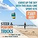HQ Symphony Beach III 13 Stunt Kite Aqua Dual Line Foil Sport Kite - Image 4