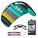 HQ Symphony Beach III 13 Stunt Kite Aqua Dual Line Foil Sport Kite - Image 2