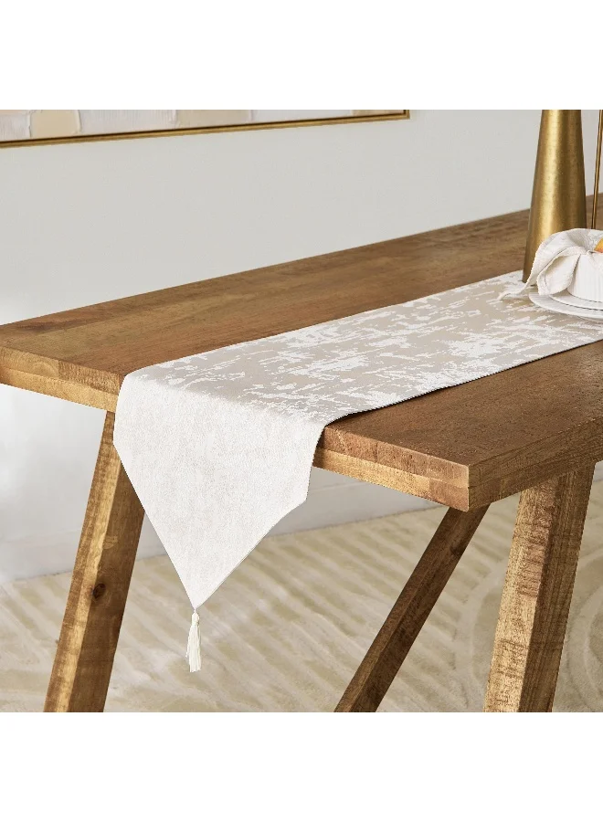 Home Box Harper Marley Jacquard Table Runner - 33X180 Cm