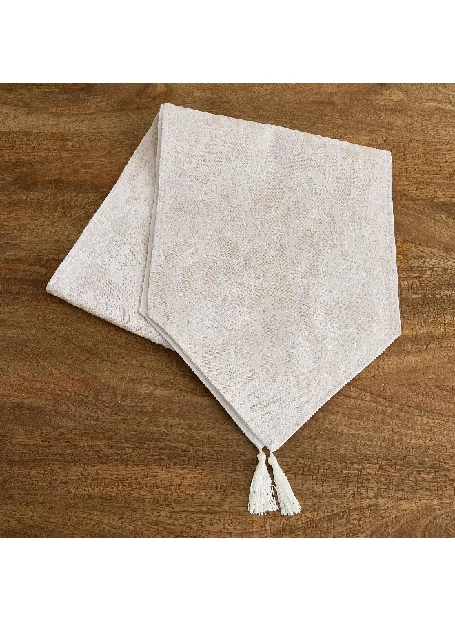Home Box Harper Marley Jacquard Table Runner - 33X180 Cm
