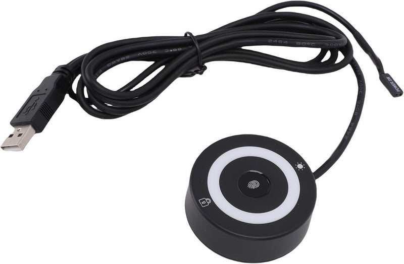 USB Fingerprint Reader, Fingerprint Scanner for 10 11 with 360 Degree Touch Recognition, Fast Login in 0.5s, Multi User Support, 10 Storage, Portable Design - Image 3