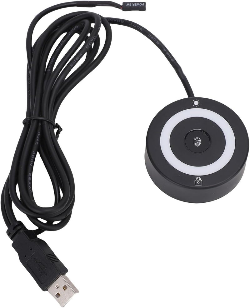 USB Fingerprint Reader, Fingerprint Scanner for 10 11 with 360 Degree Touch Recognition, Fast Login in 0.5s, Multi User Support, 10 Storage, Portable Design - Image 4