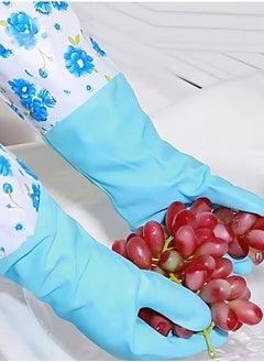 Generic 1 Pair Hand Gloves for Kitchen Dish-Washing, Cleaning, Gardening, Laundry and Sanitation and Lab Work  - Image 5